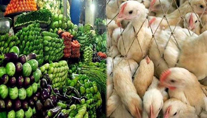 দাম কমেছে মুরগীর, সবজির বাজার চড়া

