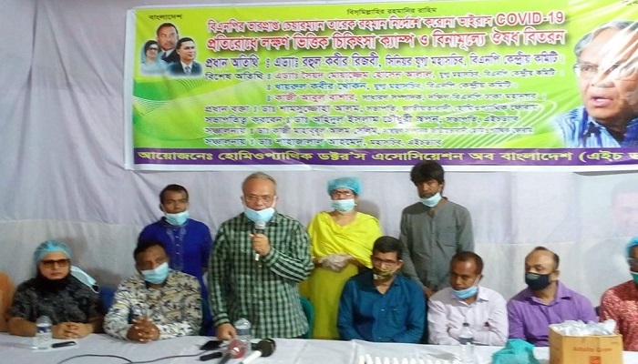 শাহেদের গ্রেপ্তারকে নাটক বললেন রিজভী
