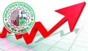 পুঁজিবাজারে সূচকের উত্থান
