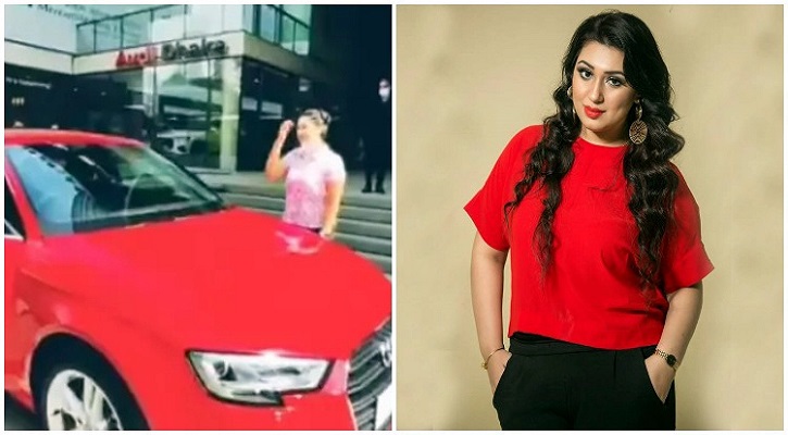 করোনার মধ্যেই বিলাসবহুল গাড়ি কিনলেন অপু বিশ্বাস
