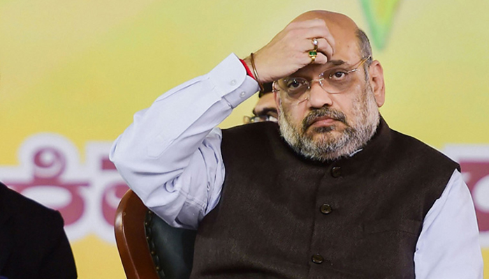 গভীর রাতে হাসপাতালে ভর্তি অমিত শাহ
