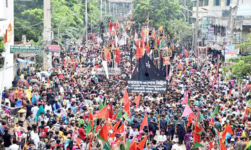 খোলা জায়গায় তাজিয়া মিছিল নয়: ডিএমপি
