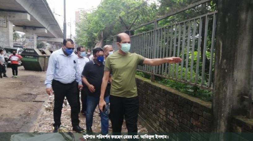 ফুটপাত দখলমুক্ত করতে সাঁড়াশি অভিযানে নামছে ডিএনসিসি
