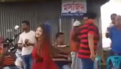 টাঙ্গাইলে মসজিদের সামনে অশ্লীল নাচ!
