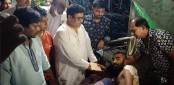 ছাত্রলীগের হামলায় আহত ছাত্রদল নেতা ফিরোজের পাশে জাতীয়তাবাদী হেল্পসেল।
