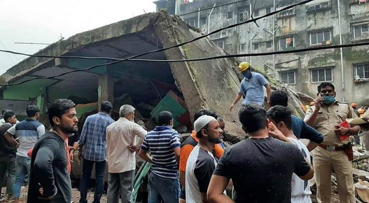 ﻿ভারতের মহারাষ্ট্রে ভবন ধসে নিহত ১০
