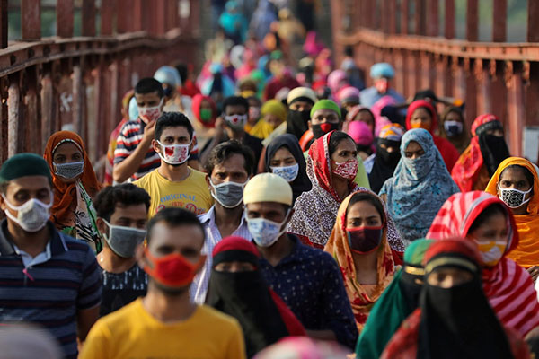 ৮ মার্চ আক্রান্ত ৩ জন, ৮ অক্টোবর পর্যন্ত ৩,৭৪,৫৯২
