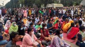 ধর্ষণ ও নারী নিপীড়নের প্রতিবাদে শাহবাগে মানুষের ঢল