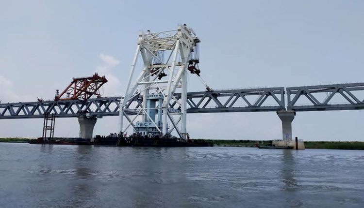 আজ বসবে পদ্মা সেতুর ৩৩তম স্প্যান
