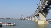 পদ্মা সেতুর ৫৪০০ মিটারই এখন দৃশ্যমান