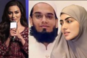 মুখ খুললেন সানা; বললেন ‘আল্লাহর সন্তুষ্টির জন্যই একে অপরকে বিয়ে করেছি’
