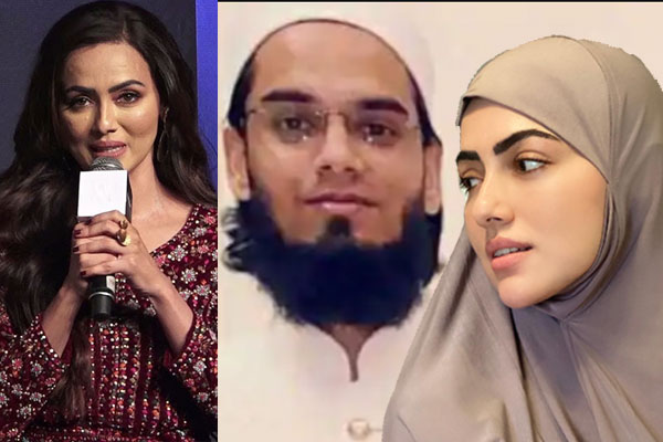মুখ খুললেন সানা; বললেন ‘আল্লাহর সন্তুষ্টির জন্যই একে অপরকে বিয়ে করেছি’
