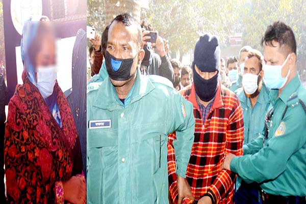 রংপুরে রিকশাচালককে পিটিয়ে হত্যা, স্ত্রীসহ পুলিশ সদস্য জেল হাজতে

