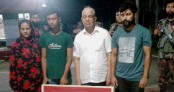 সাবেক ভূমিমন্ত্রী নারায়ণ চন্দ্র চন্দ সীমান্তে আটক
