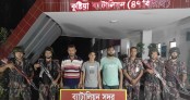 ভারতে পালানোর সময় সাবেক এমপির দুই সহযোগীসহ আটক তিন