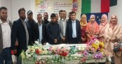 ইতালির মনফালকনে বাংলা স্কুলের শিক্ষার্থীদের মধ্যে পাঠ্য বই বিতরন