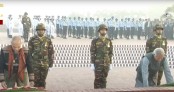 জাতীয় স্মৃতিসৌধে বীর শহিদদের প্রতি শ্রদ্ধা নিবেদন প্রধান উপদেষ্টার